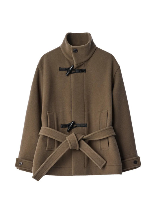 Brown jacket, front view