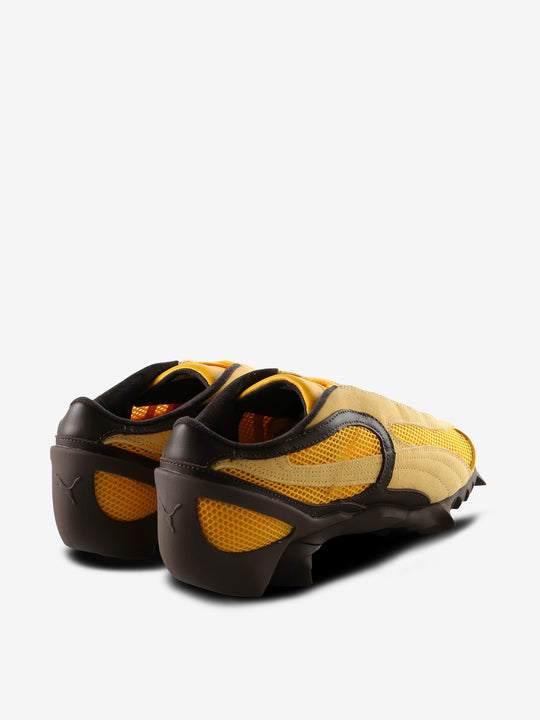 Yellow shoes,back view