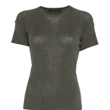 Grey t-shirt, front view