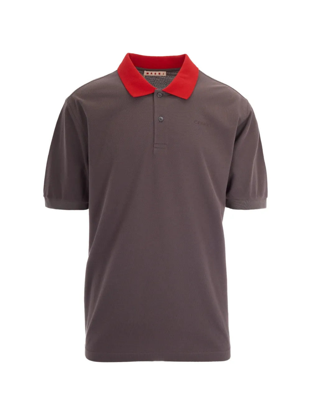 Brown t-shirt, front view