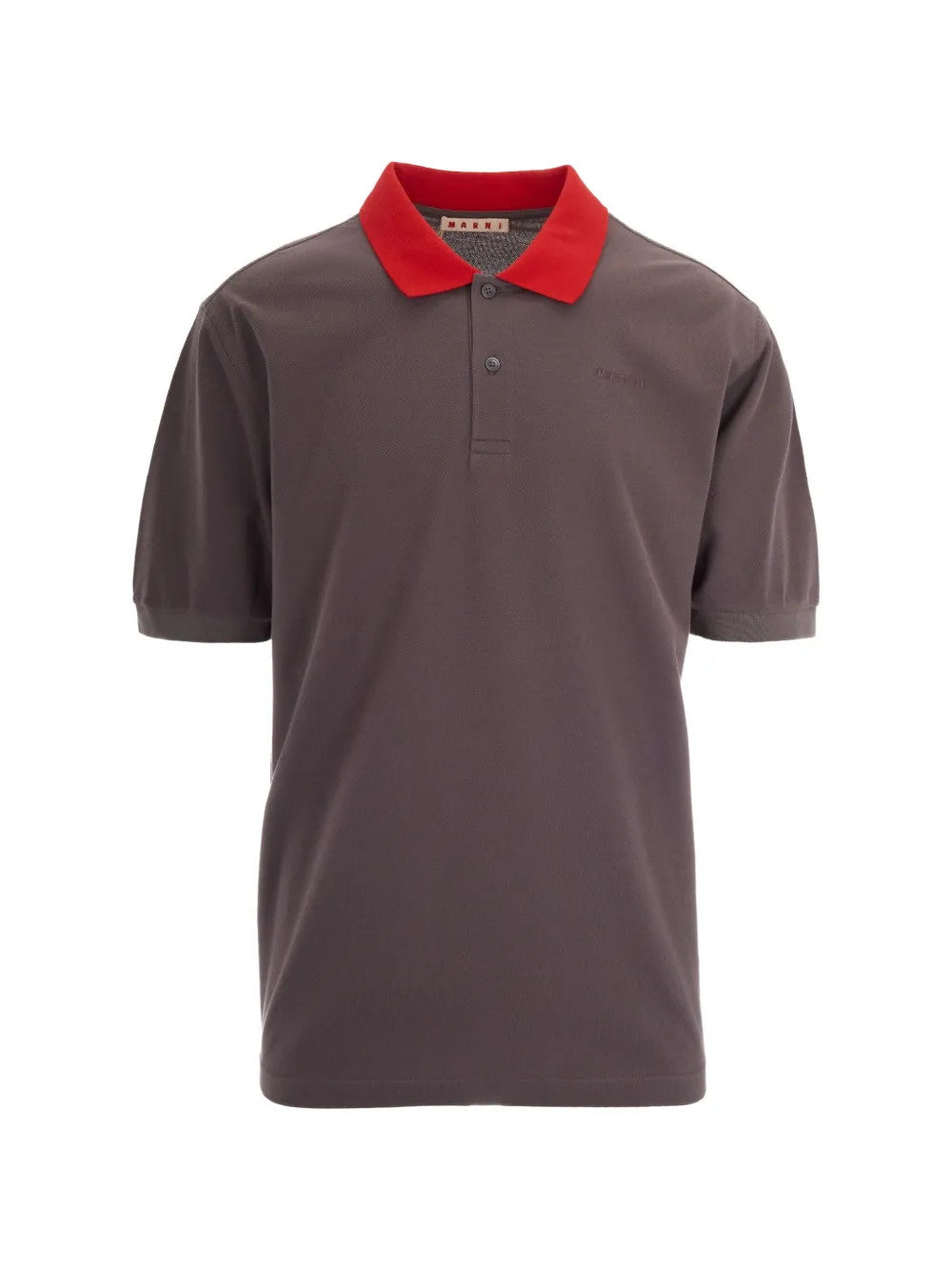Brown t-shirt, front view
