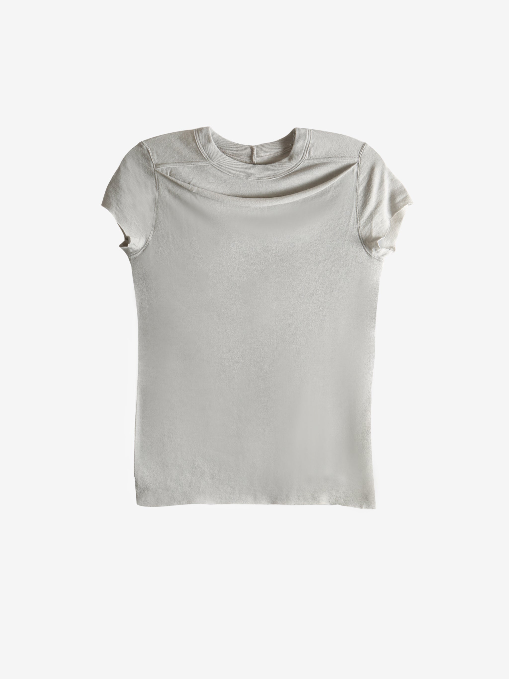 Grey t-shirt, front view