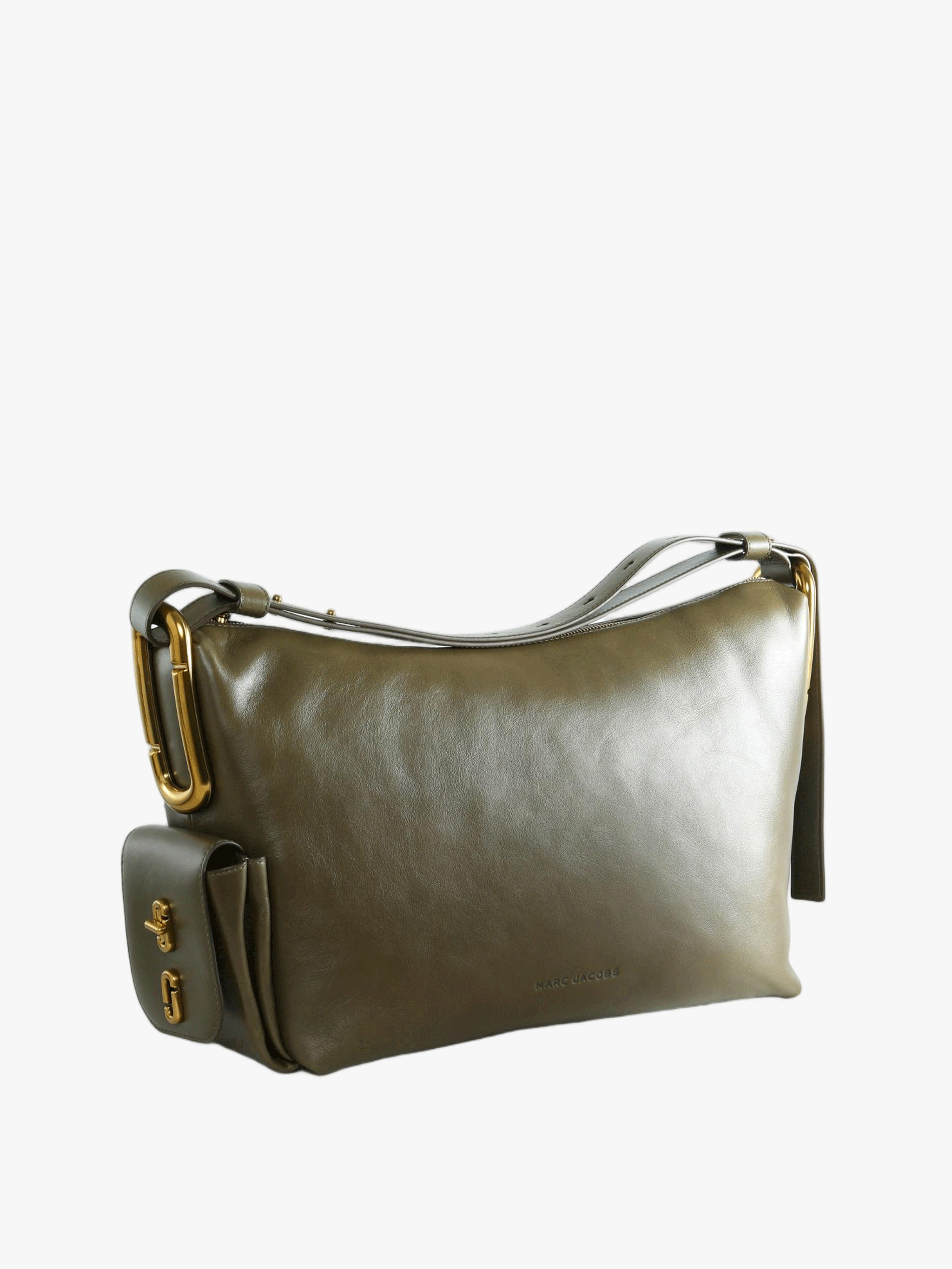 Green bag, front view