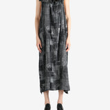 Black dress, full body view