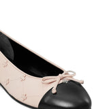Pink shoes, front view