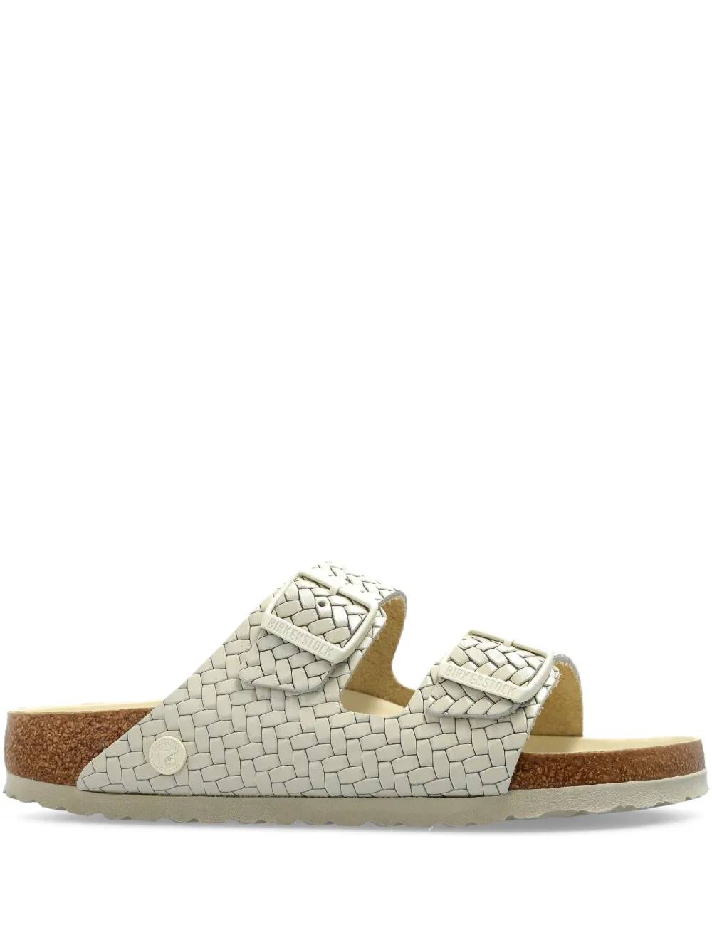 White sandals, side view
