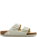 White sandals, side view