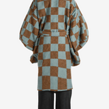 Brown jacket, front view