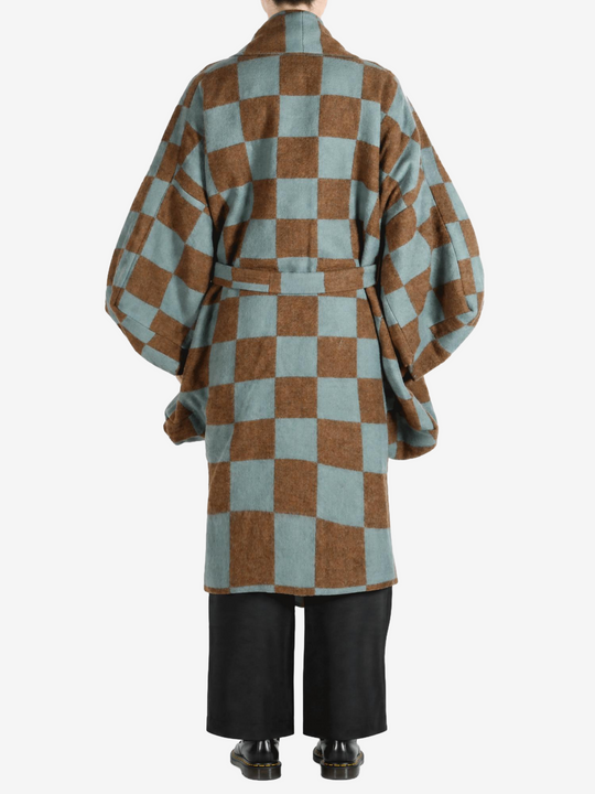 Brown jacket, front view