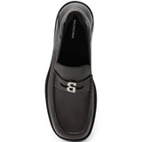 Brown shoes, front view