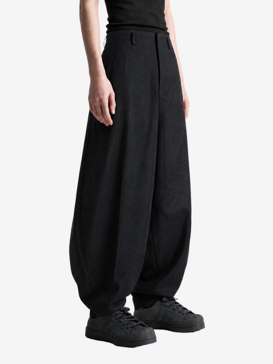 Black pants, full body view
