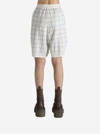 FRENCKENBERGER - Women Checkered Shorts