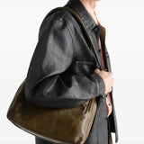 Brown bag, side view