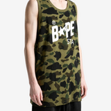 A BATHING APE - Men 1St Camo Bape Sta Tank Top