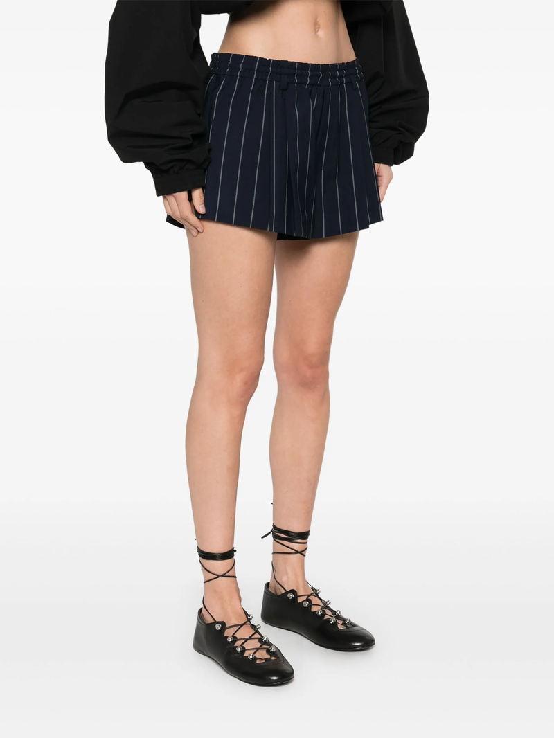 ALEXANDER WANG - Women  Pleated Mini Short