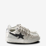 White sneakers, front view