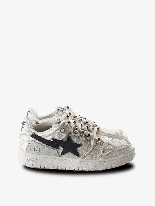 White sneakers, front view