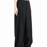 Black pants, full body view