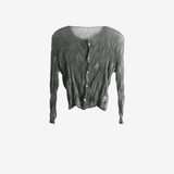ISSEY MIYAKE - Women Chiffon Twist 2 Shirt