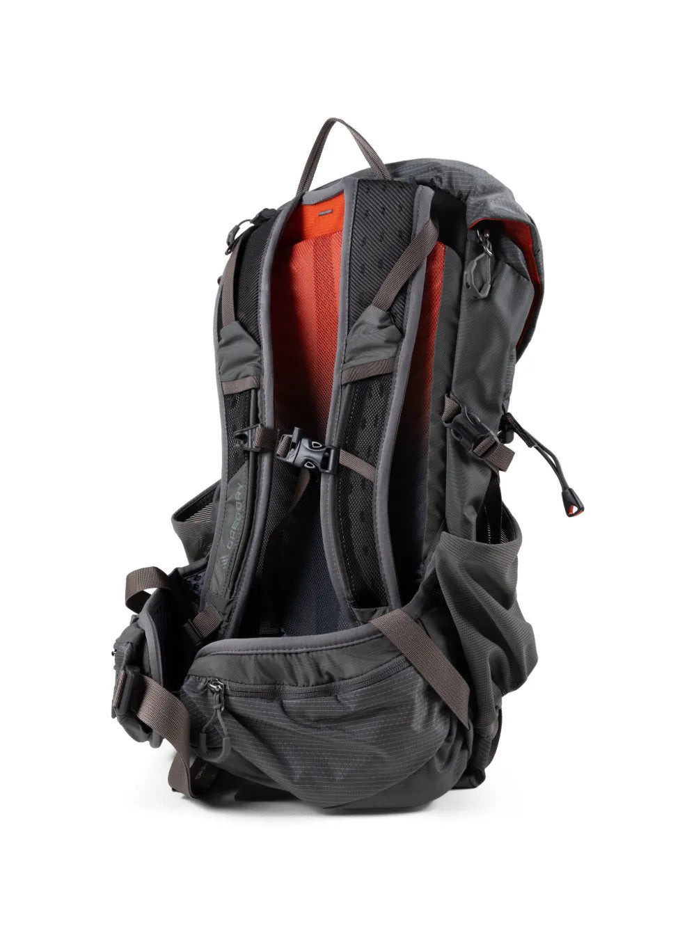 Grey bag, back view
