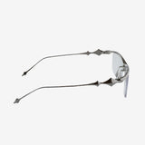 Grey glasses, side view