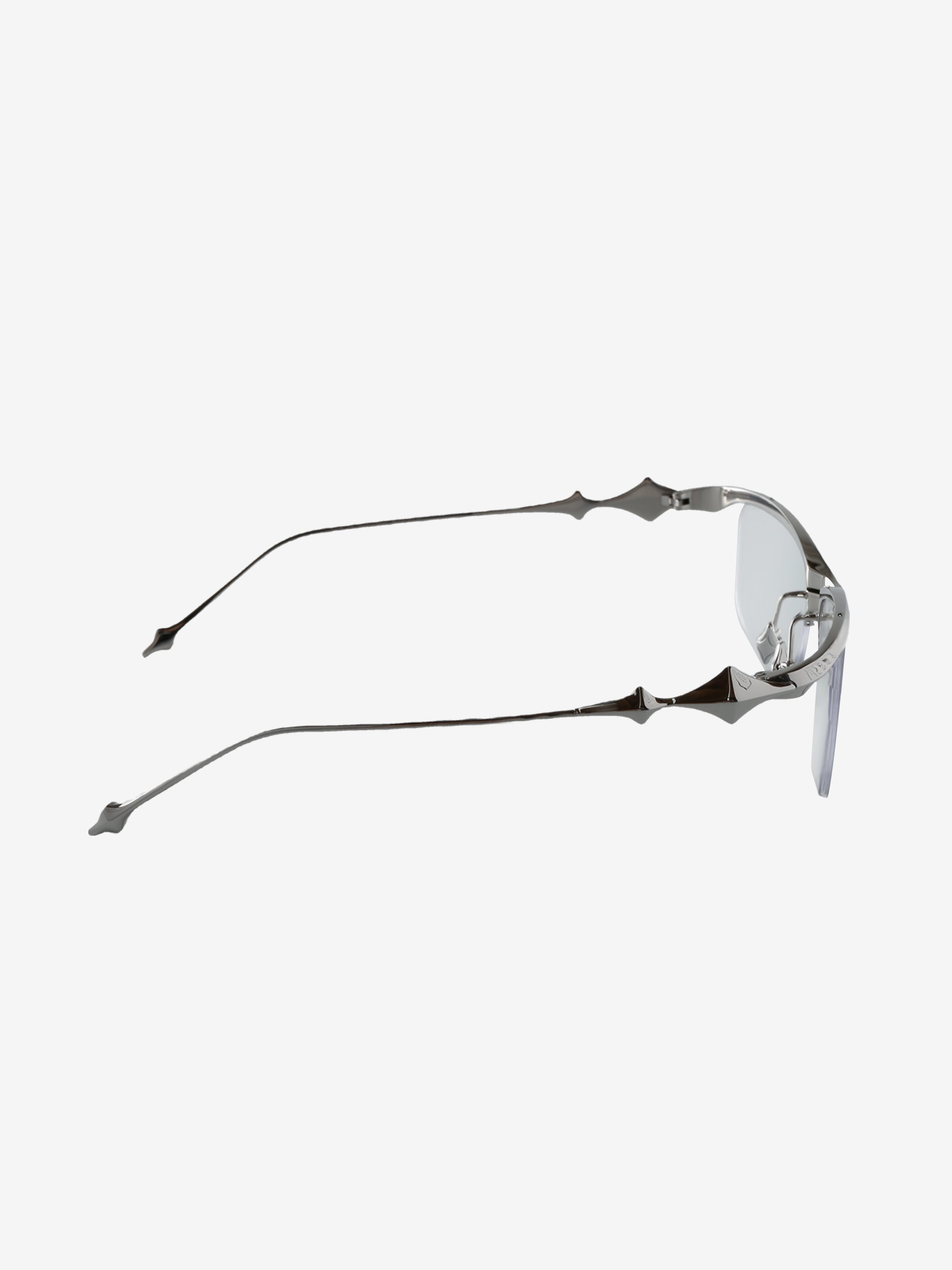 Grey glasses, side view