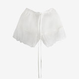 White shorts, front view