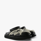 Black shoes, front view