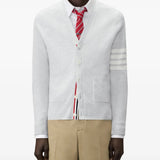 White knitwear, full body view