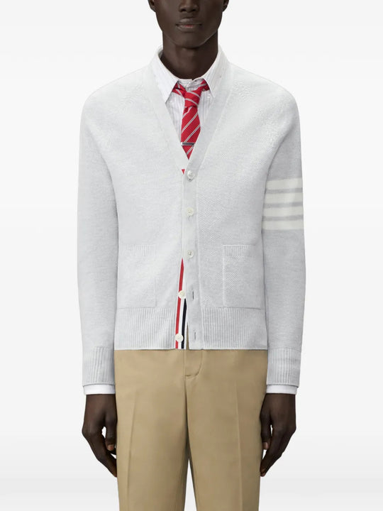 White knitwear, full body view