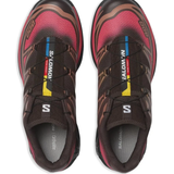 Red sneakers, top view