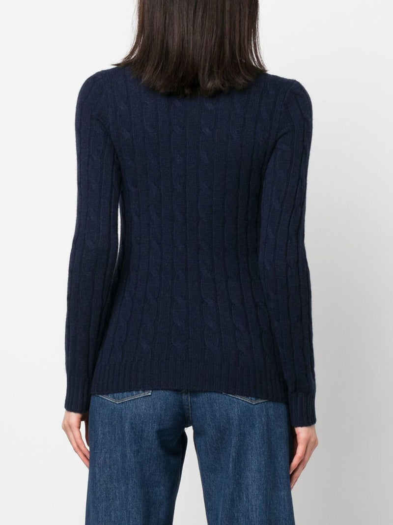 POLO RALPH LAUREN - Women Cashmere Classic Julianna Long Sleeve Pullover