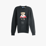 Black knitwear, front view