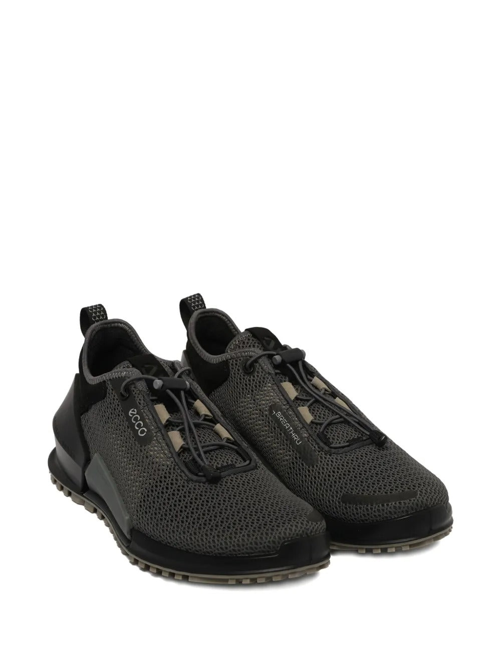 Black sneakers, side view