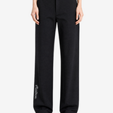 Black pants, full body view