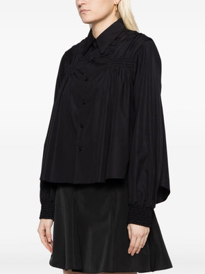 COMME DES GARCONS NOIR - Women Symmetric Wrinkle Blouse