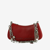 Red bag, back view