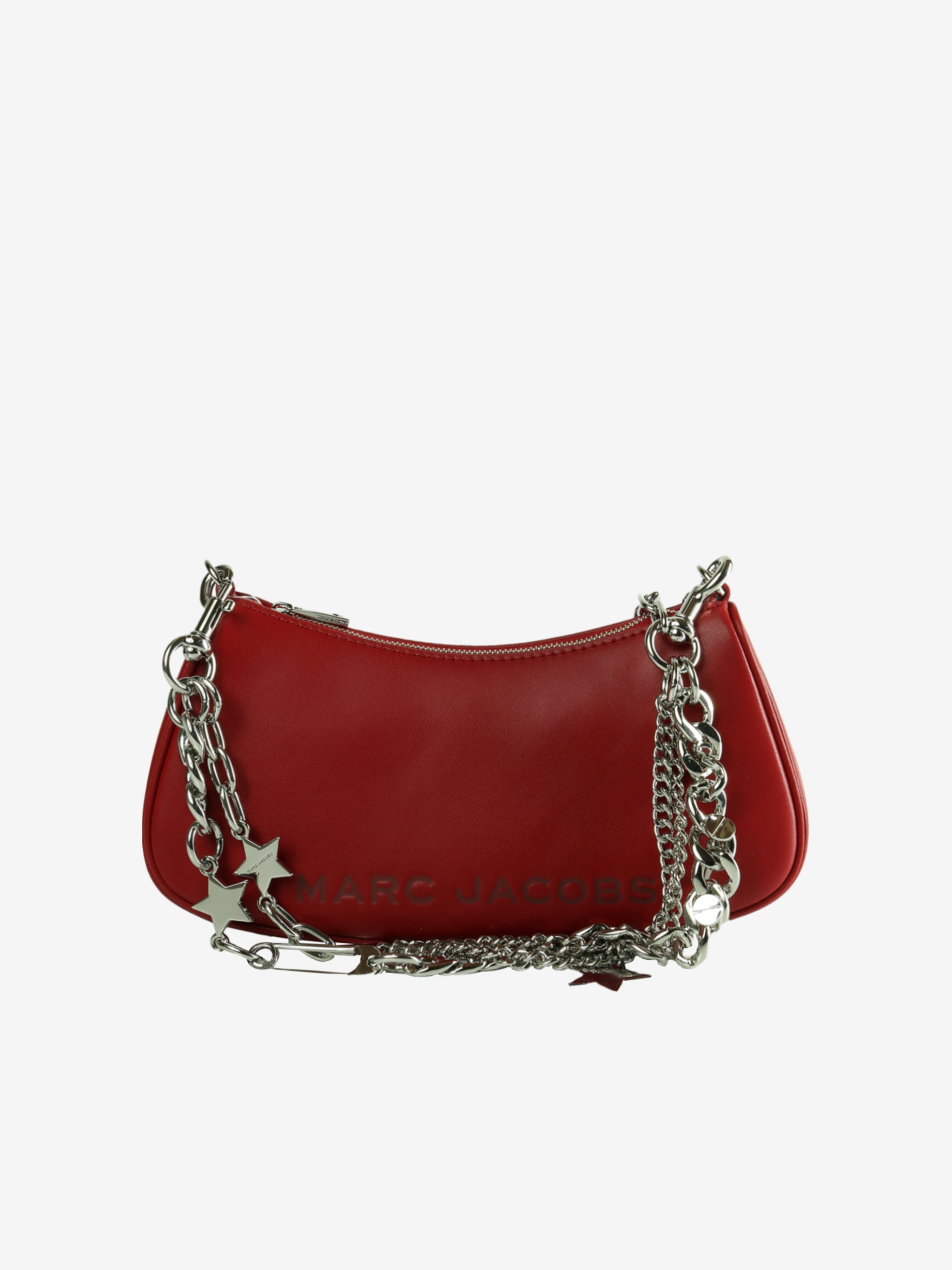 Red bag, back view