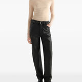 Tan top, full body view