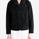Black jacket, front view