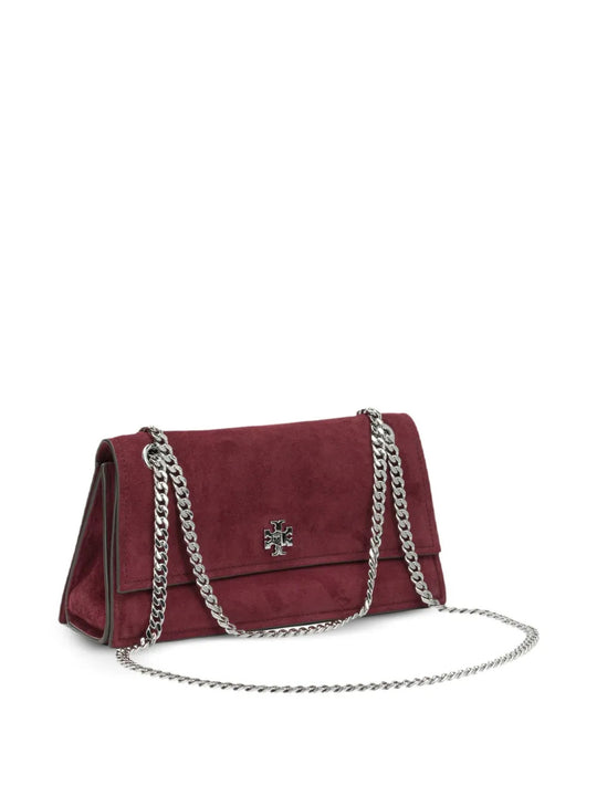 Burgundy bag, front view