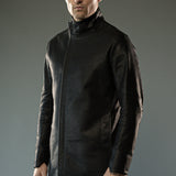 RORKE BADER - Men Terminal Leather Coat