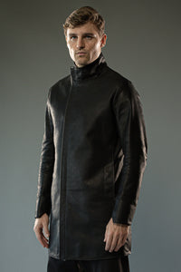 RORKE BADER - Men Terminal Leather Coat