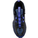 Blue shoes, front view