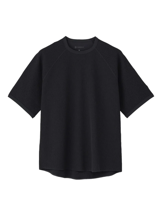 Black t-shirt, front view