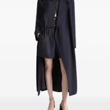 Black coats , full body view