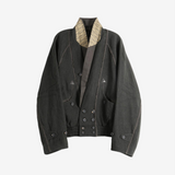 Black jacket, front view