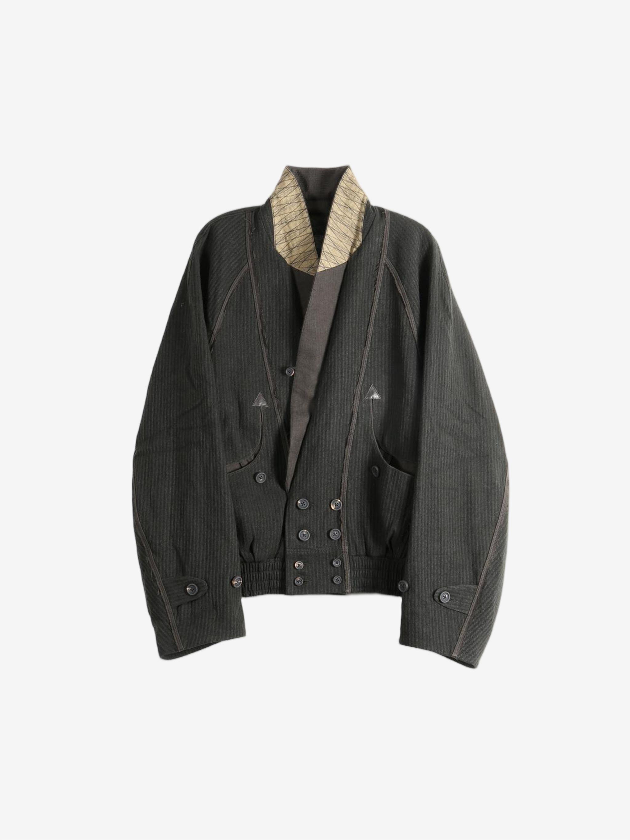 Black jacket, front view
