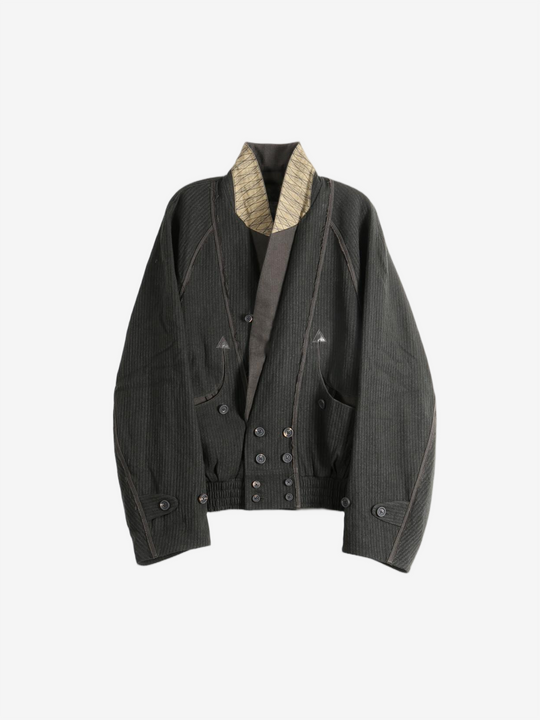 Black jacket, front view