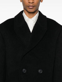 LOUIS GABRIEL NOUCHI - Men Wool Double-Breasted Oversize Coat